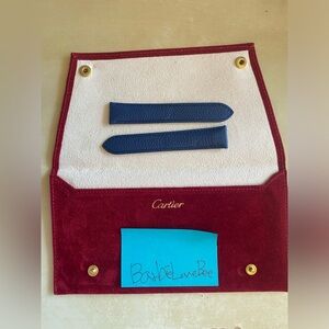 Cartier *Leather Strap ONLY* -⭐️⭐️NEW⭐️⭐️